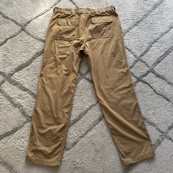 Duluth Trading Dry on the Fly Pants tan outdoor hiking XL long - Picture 11 of 11